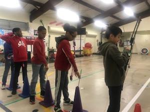 Archery Students