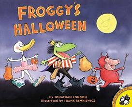 Froggy has a spooky adventure.