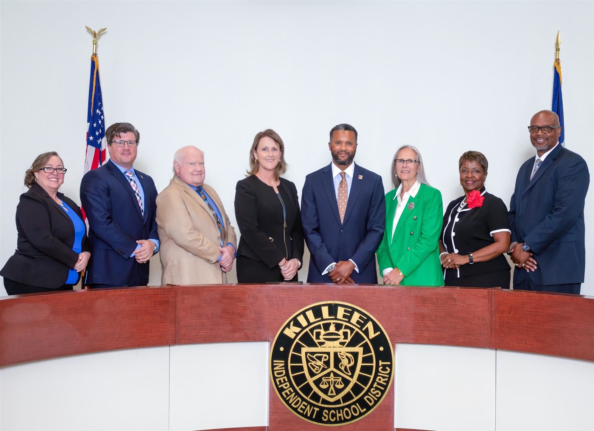 Group Photo w. Superintendent 2024