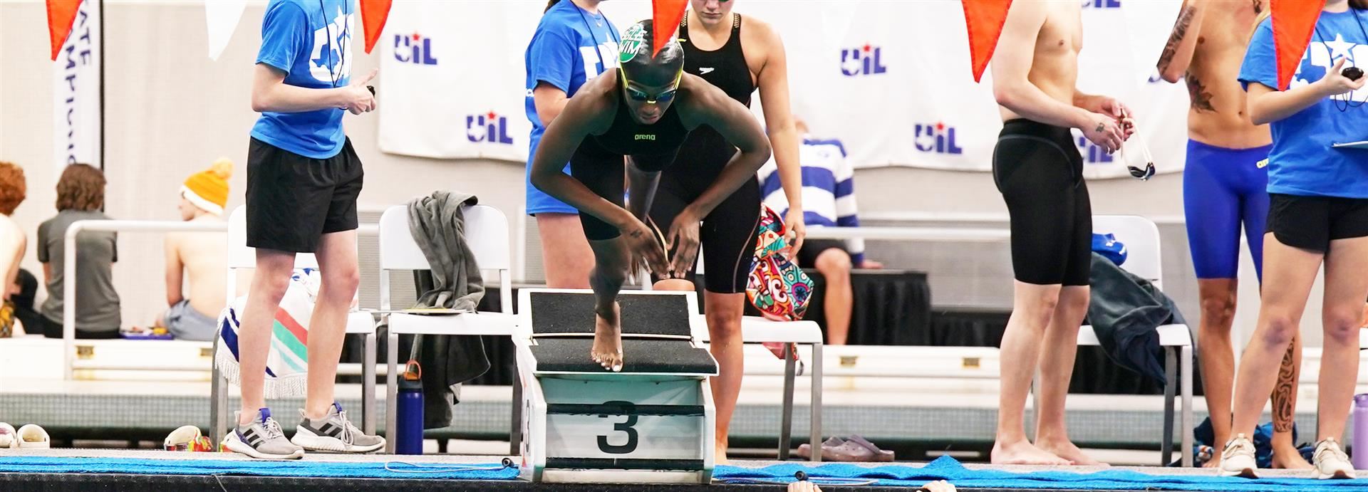 Diving into the pool
