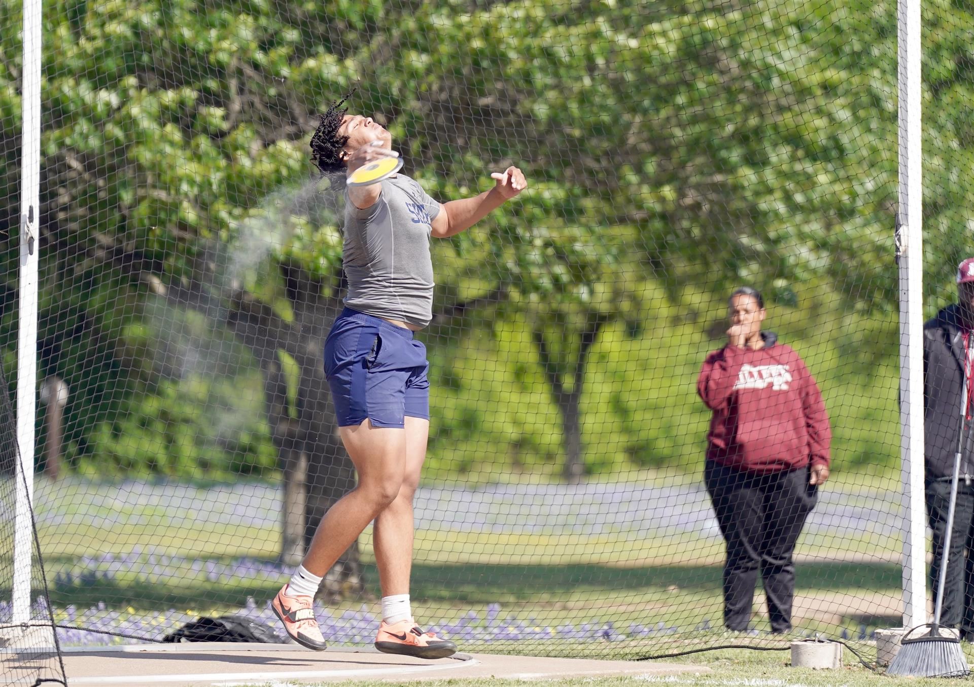 Discus throw area