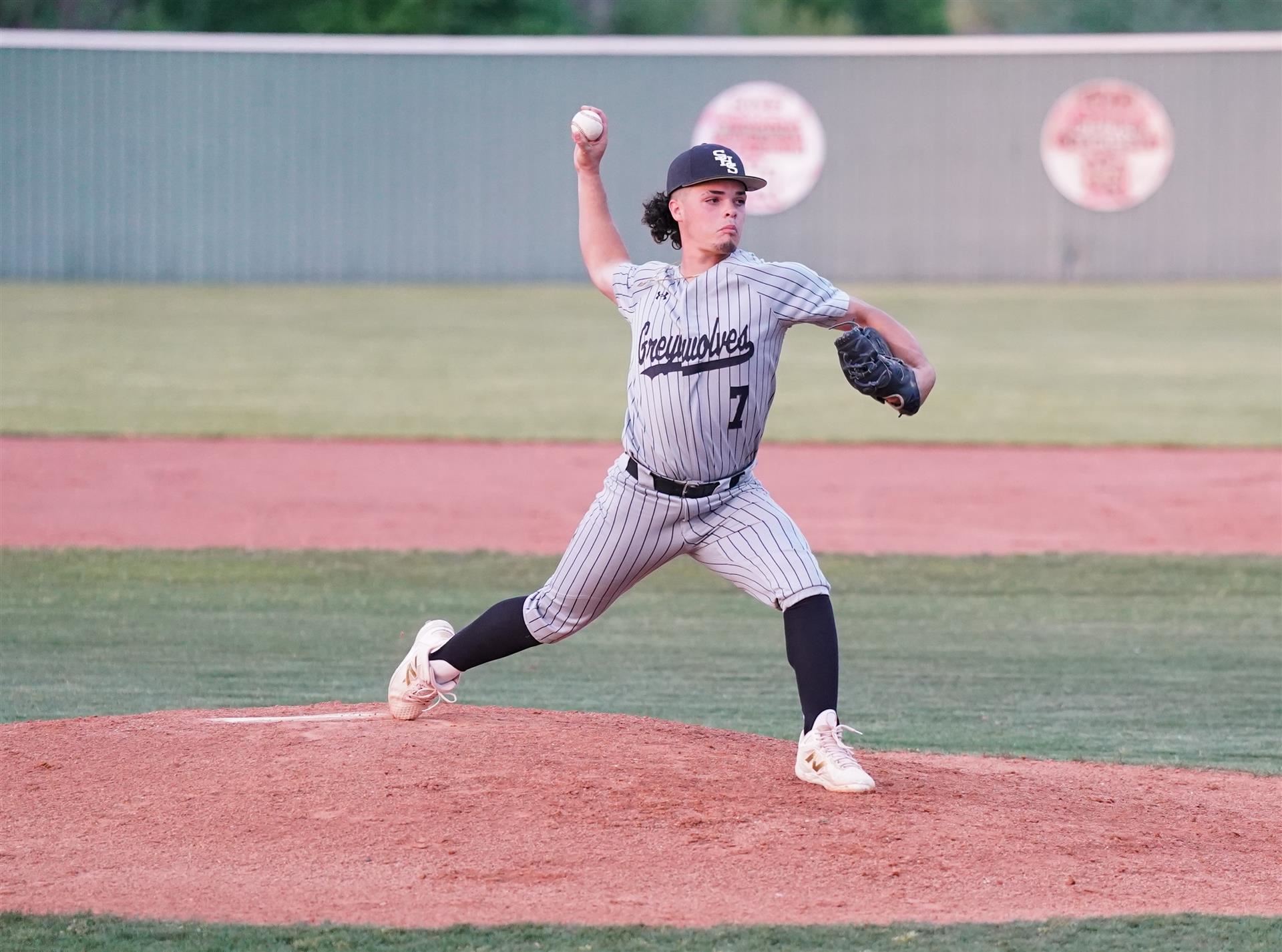 Shoemaker pitcher on the mound