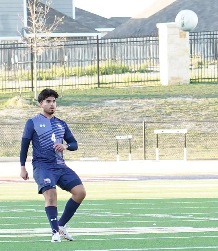 Kicking up field