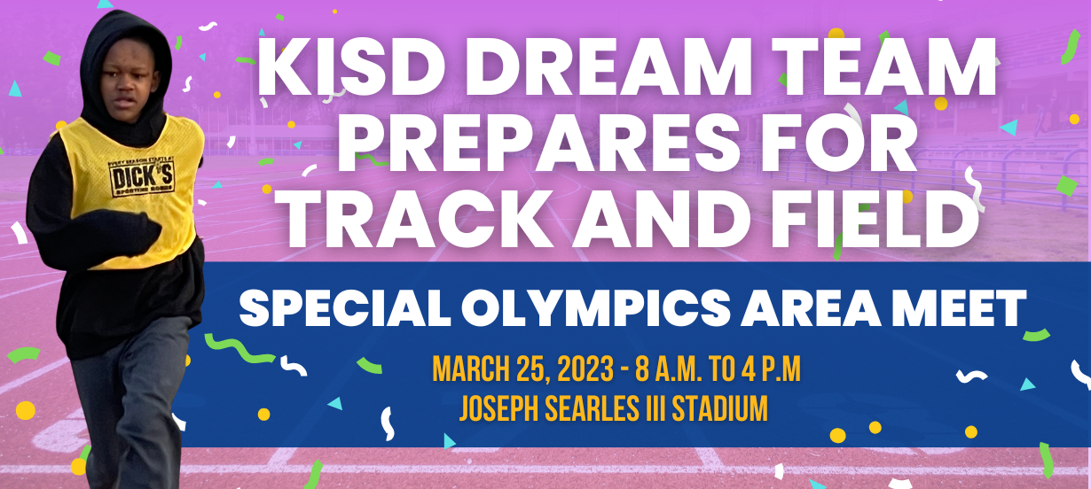  KISD Special Olympics Track and Field Web Banner