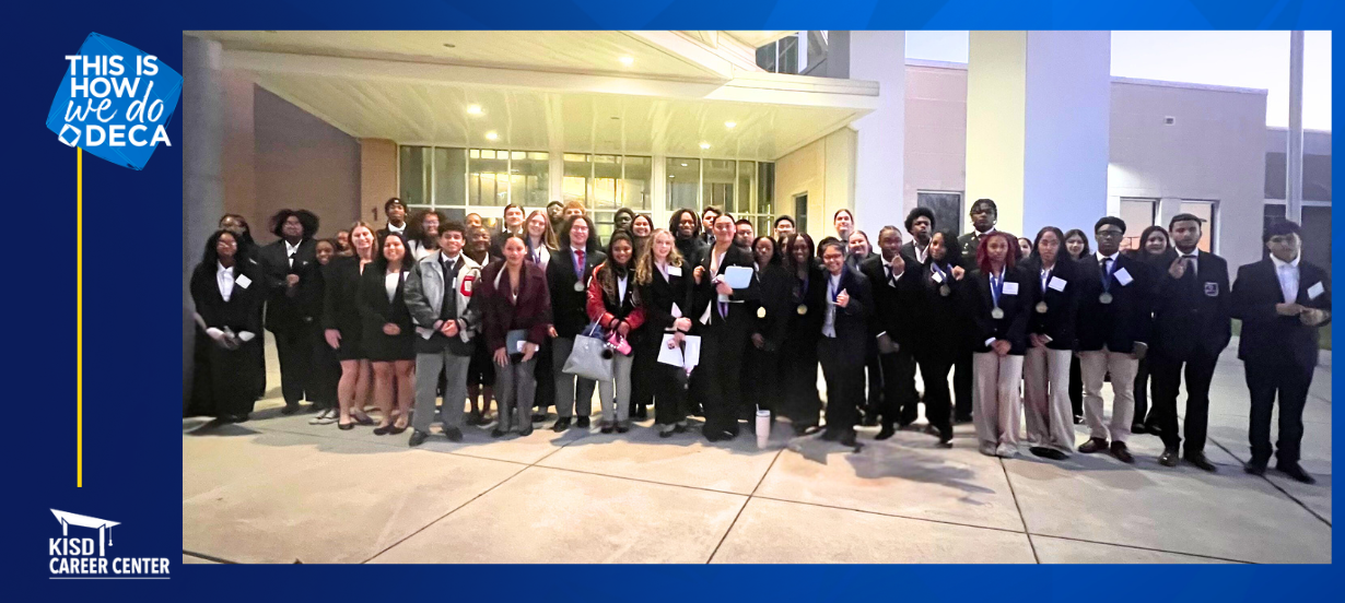  KISD Career Center DECA Students Advance to State Competition After Outstanding Performance at Dist