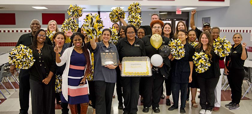  Rancier MS cafeteria celebrates fourth star