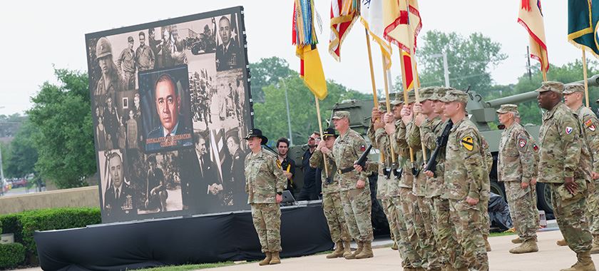  Garrison leads re-designation of Army installation