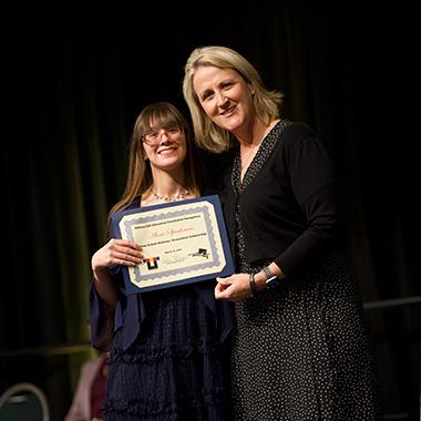ECHS valedictorian receives scholarship