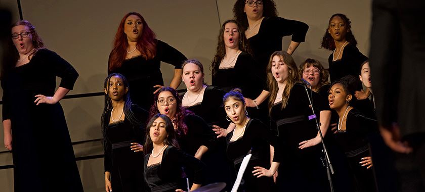 HHHS Master Singers perform at San Antonio. convention