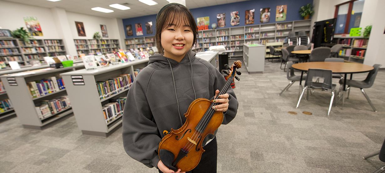  Harker Heights HS junior Rebekah Koh