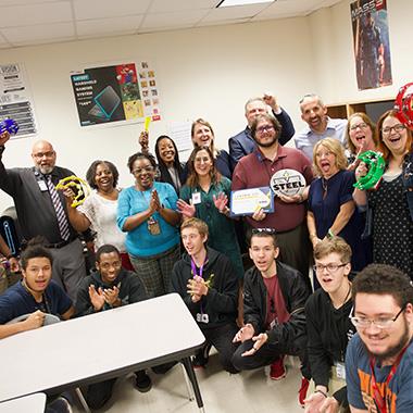 Career Center celebrates STEEL Award