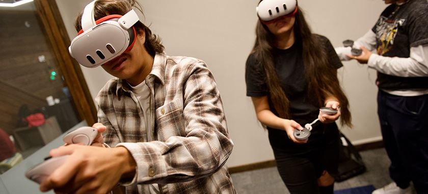  Virtual reality games at Smart Museum