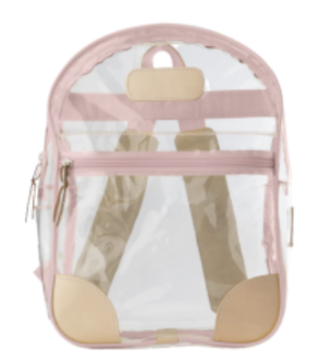 clear with leather