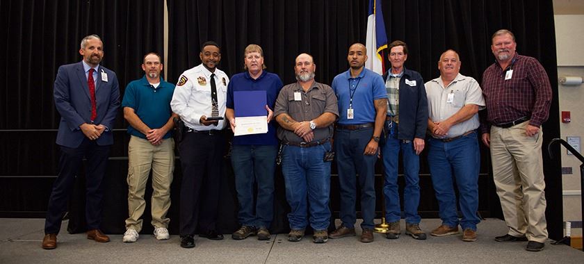  Group photo of Facilities Services