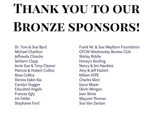 Bronze Listing