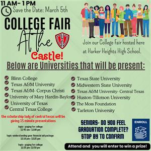 College Fair at the Castle