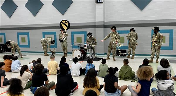 photo of Ft. Hood Lone Star Brass Band