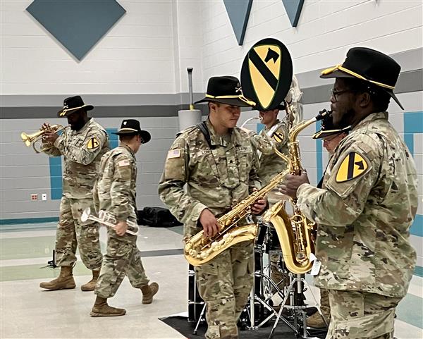 photo of Ft. Hood Lone Star Brass Band