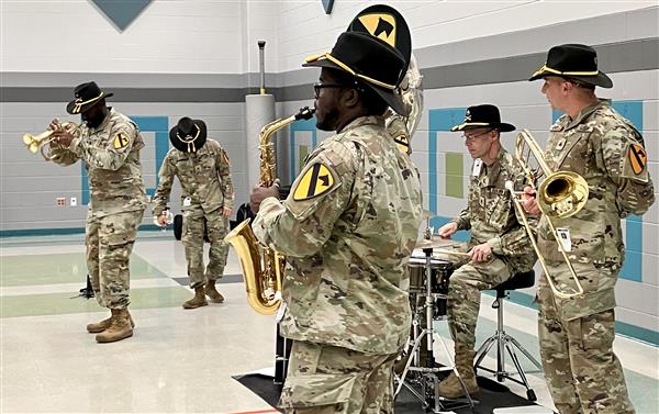 photo of Ft. Hood Lone Star Brass Band March 2023