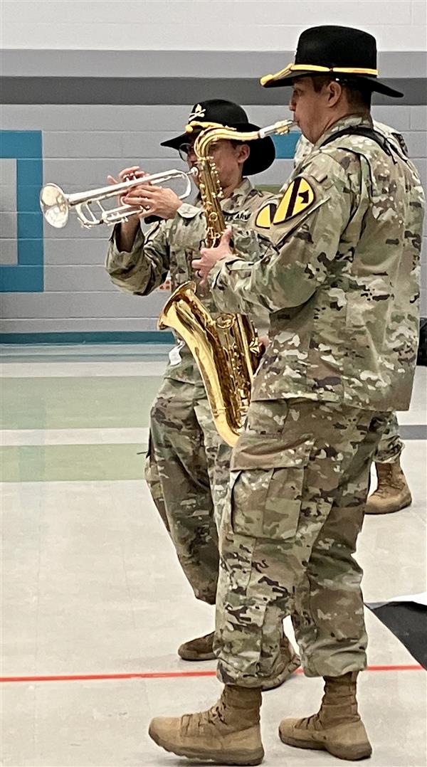 photo of Ft. Hood Lone Star Brass Band March 2023