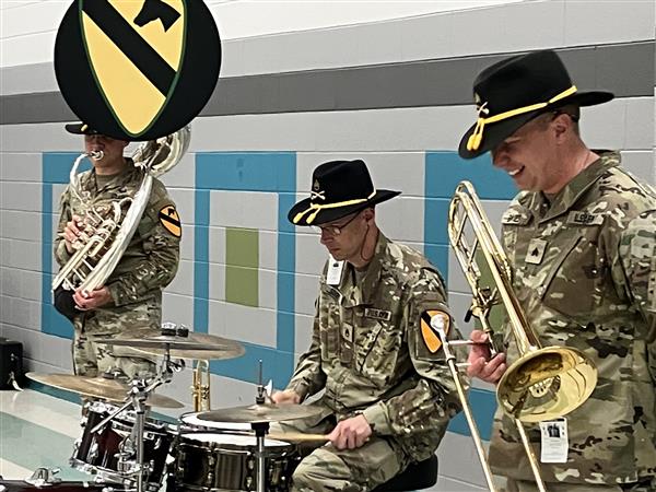 photo of Ft. Hood Lone Star Brass Band March 2023