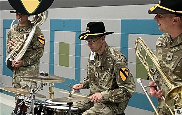 photo of Ft. Hood Lone Star Brass Band March 2023