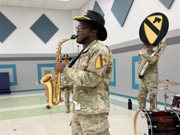 photo of Ft. Hood Lone Star Brass Band March 2023