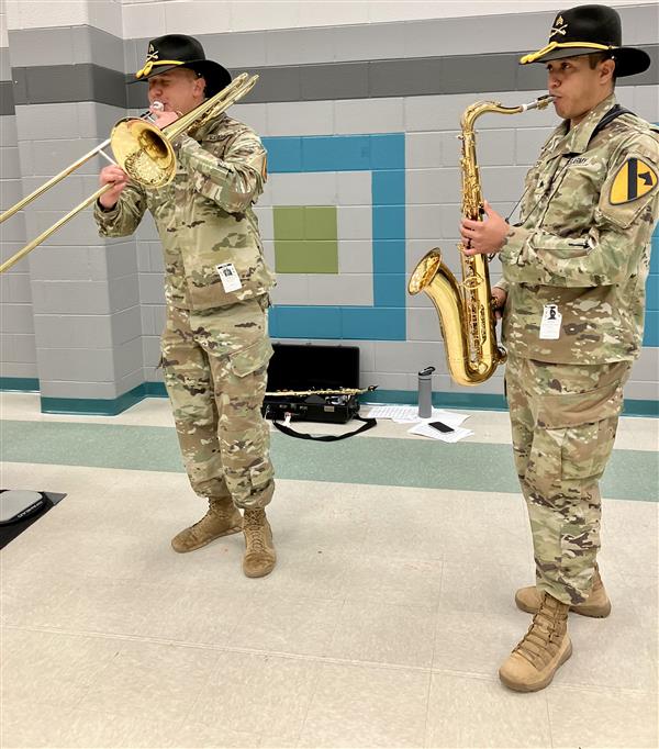 photo of Ft. Hood Lone Star Brass Band March 2023