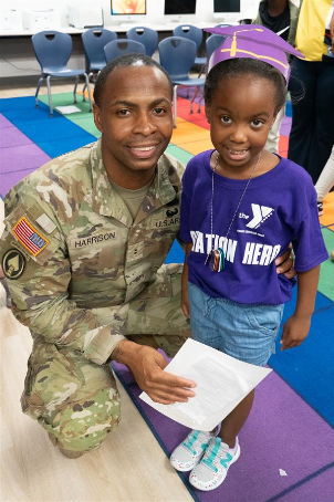 Military Families enjoy Operation HERO Graduation (Fall 2024)