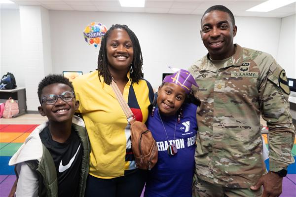 Military Families enjoy Operation HERO Graduation (Fall 2024)