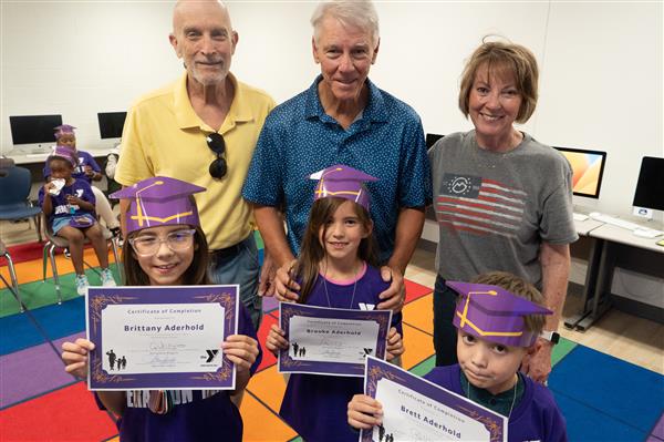 Military Families enjoy Operation HERO Graduation (Fall 2024)