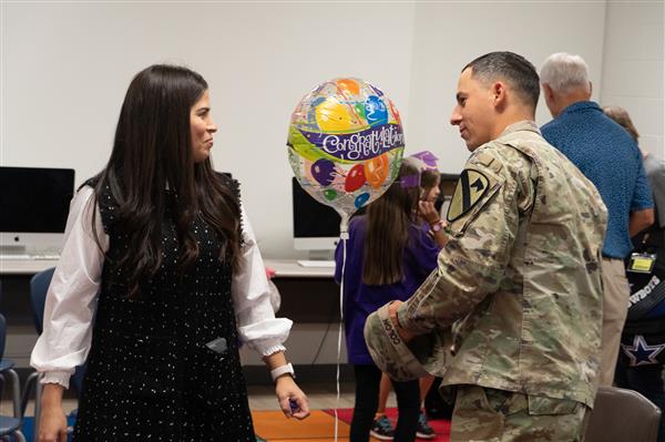 Military Families enjoy Operation HERO Graduation (Fall 2024)